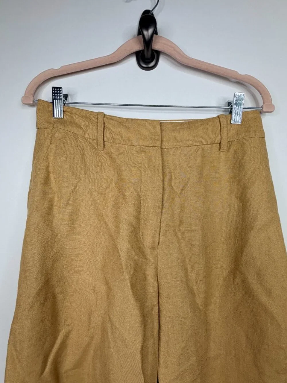 Wilfred Author Linen Pant Wide-leg Linen Sandy Beige 8 #A3837